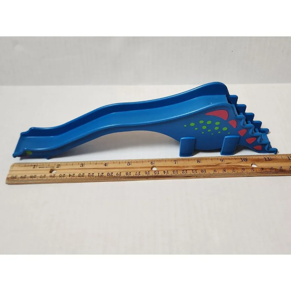 Playmobil 1995 Blue Dinosaur Slide Vintage Accessory